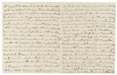 Lot #123 William Wilberforce Autograph Letter Signed on Politics and Abolition: 
