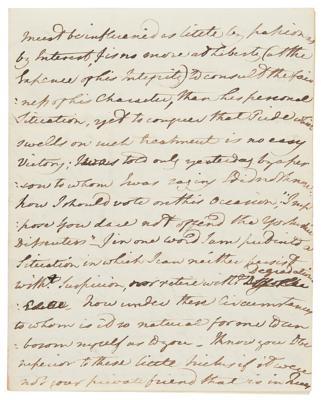 Lot #123 William Wilberforce Autograph Letter Signed on Politics and Abolition: 