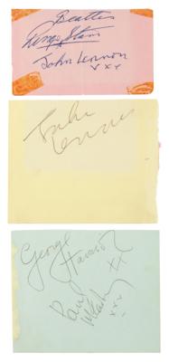 Lot #523 Beatles Signatures (Early 1960s) - Image 1