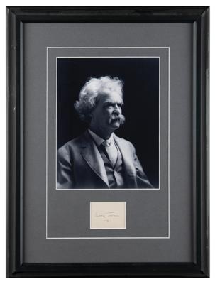 Lot #369 Samuel L. Clemens Signature - Image 1