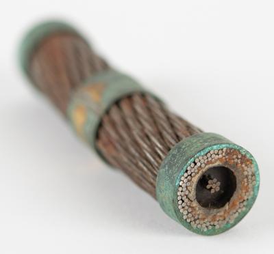 Lot #154 Transatlantic Telegraph Cable Relic by Tiffany's Cable Relic - Image 4