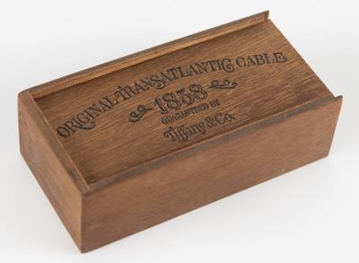 Lot #154 Transatlantic Telegraph Cable Relic by Tiffany's Cable Relic - Image 5