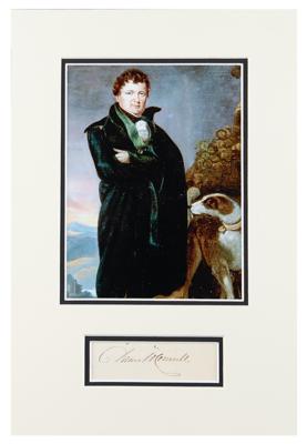 Lot #216 Daniel O'Connell Signature - Image 1