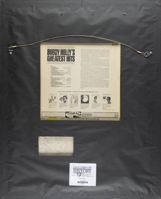 Lot #537 Buddy Holly and 1959 Winter Dance Party Tourmates Signatures - Image 4