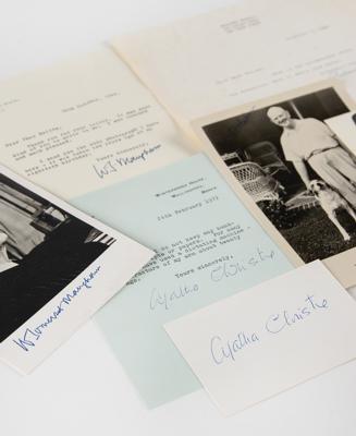 Lot #447 Literature (7) Signed Items - Image 1