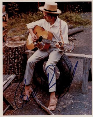 Lot #533 Bob Dylan Signed Photograph - Image 1
