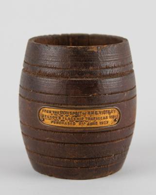 Lot #263 Horatio Nelson: HMS Victory Wooden Artifact - Large Example - Image 1