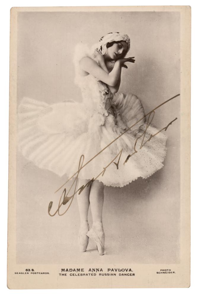 Anna Pavlova Signed Photograph | RR Auction