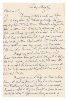 Lot #954 Edward Van Sloan Autograph Letter Signed - Image 1