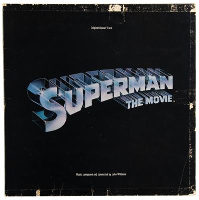 Lot #692 John Williams Signed Superman Soundtrack Album - Image 1