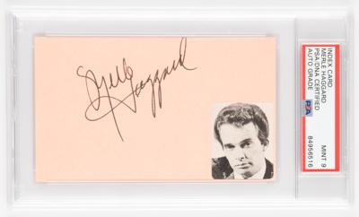 Merle Haggard Signature - PSA MINT 9 | RR Auction