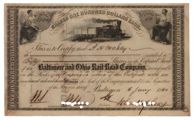 Lot #220 Johns Hopkins Document Signed - Image 1