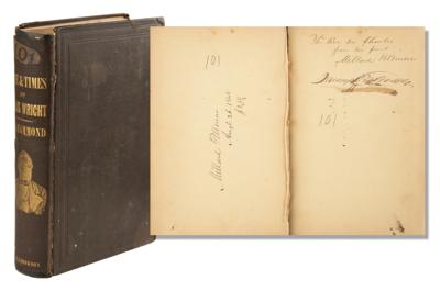 Lot #52 Millard Filmore Twice-Signed Book - Image 1