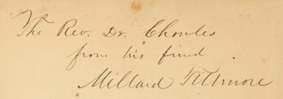 Lot #52 Millard Filmore Twice-Signed Book - Image 3