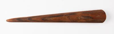 Lot #347 Horatio Nelson: HMS Victory Wooden Artifact Letter Opener - Image 3