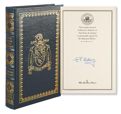Lot #215 Edmund Hillary Signed Book - Image 1