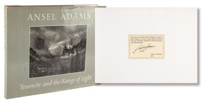 Lot #465 Ansel Adams Signed Book - Image 1