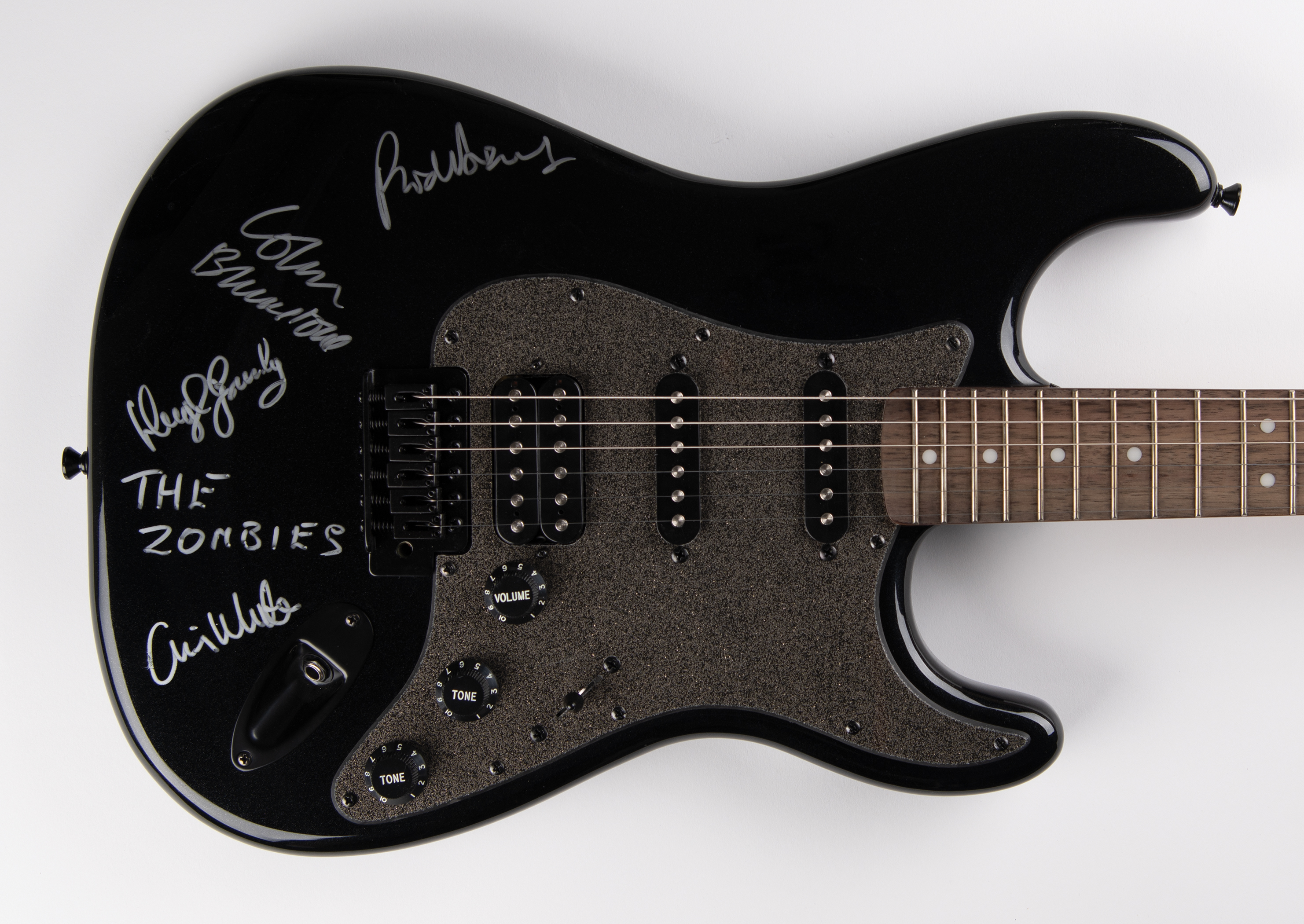 Lot #780 The Zombies Signed Electric Guitar - Image 1