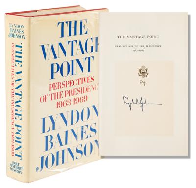 Lot #70 Lyndon B. Johnson Signed Book - Image 1