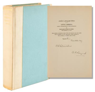 Lot #182 Richard E. Byrd Signed Book - Image 1