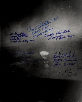 Lot #326 Enola Gay Signed Photograph
