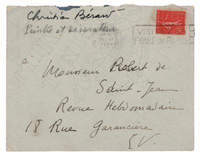 Lot #471 Christian Berard Autograph Letter Signed - Image 2