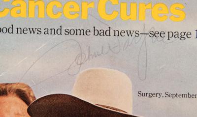 Lot #958 John Wayne Signed Magazine Cover - Image 3