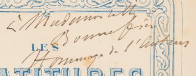 Lot #633 Cesar Franck Signed Music Book - Les Beatitudes - Image 2