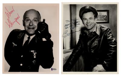 Lot #887 Hogan's Heroes (3) Signed Photographs - Image 2