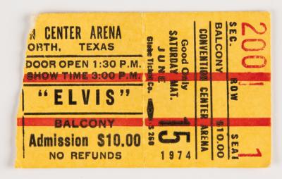 Lot #750 Elvis Presley 1974 'Curved Corner Signature' Scarf (Attested as Stage-Worn) - Image 3