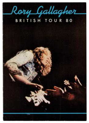 Lot #716 Rory Gallagher and Gerry McAvoy Signed Tour Program - Image 2