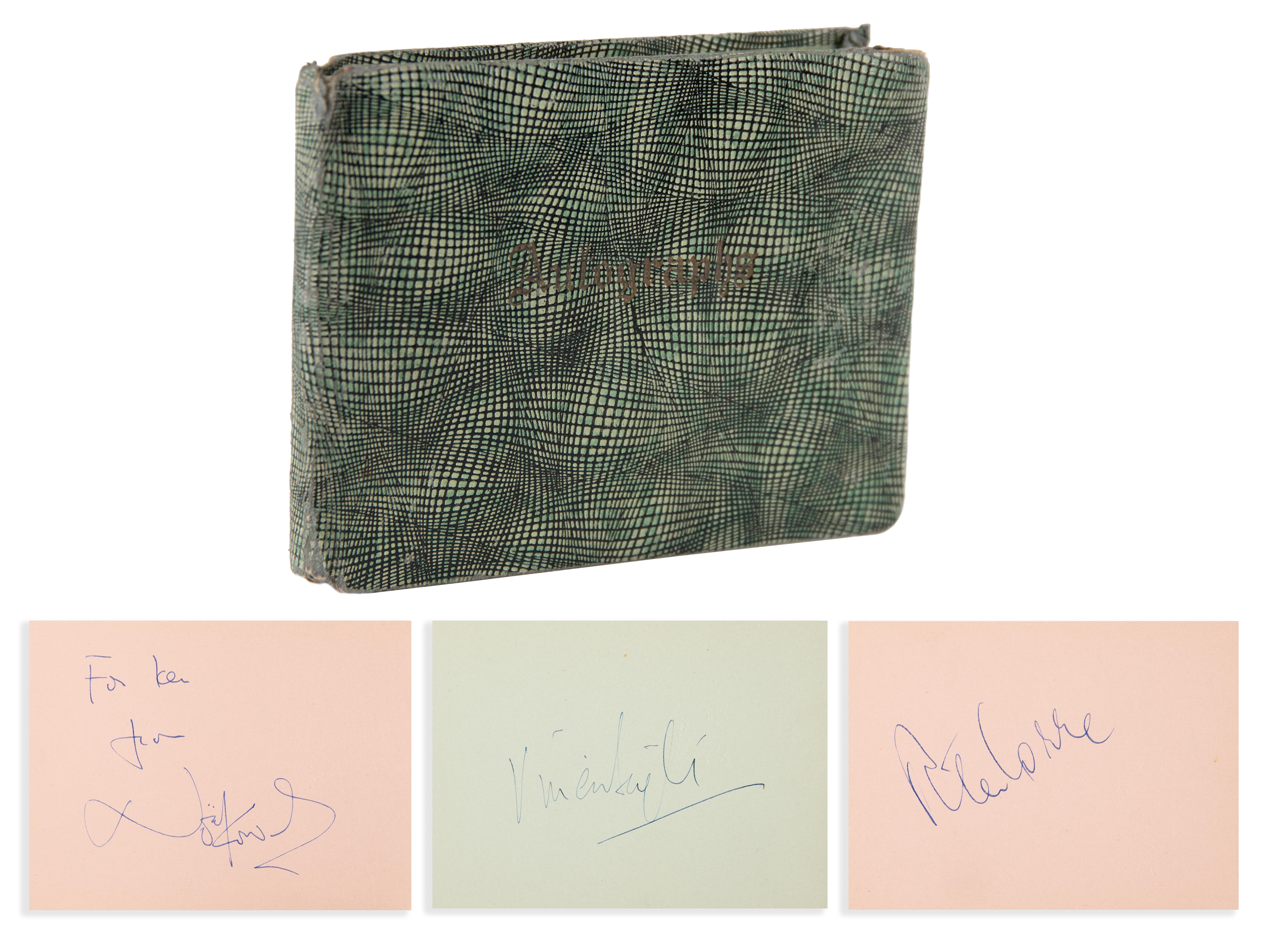 Lot #828 Actors and Actresses (70+) Autograph Album - Image 1