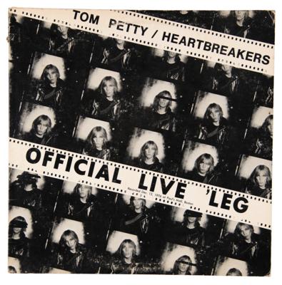 Lot #602 Tom Petty and the Heartbreakers Signed Album - Official Live ?Leg - Image 2