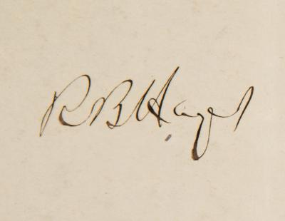 Lot #61 Rutherford B. Hayes Document Signed as President - Image 2