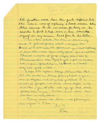 Lot #91 Ronald Reagan and John Wayne Autograph/Typed Letters Signed on Horse Racing Board Appointee - Image 6