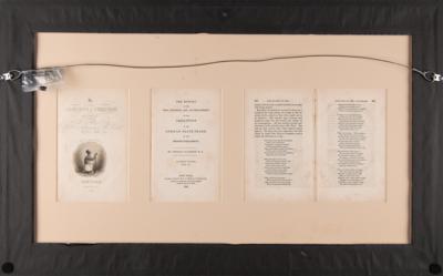 Lot #138 J. H. Buffords 'Slave Ship' Lithographed Plate from Thomas Clarkson's History of the Abolition of the African Slave-Trade - Image 2