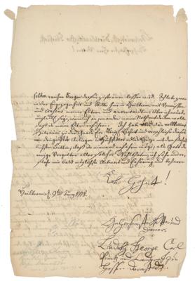 Lot #222 House of Hesse: Louis VIII, Louis IX, and Louis IV - Image 3