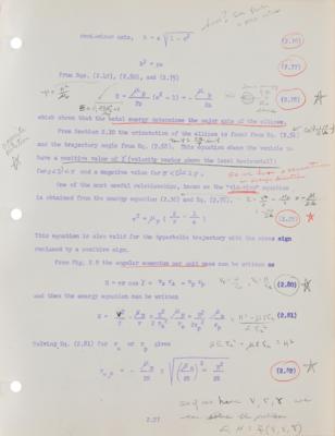 Lot #412 Theodore Freeman's NASA Astronaut Group 3 Training Binder - Image 12