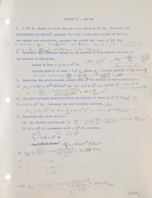 Lot #412 Theodore Freeman's NASA Astronaut Group 3 Training Binder - Image 9