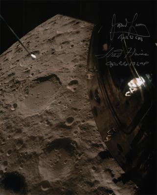 Lot #7153 James Lovell and Fred Haise Signed