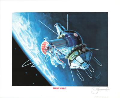 Lot #7383 Alexei Leonov Signed Print - Image 1