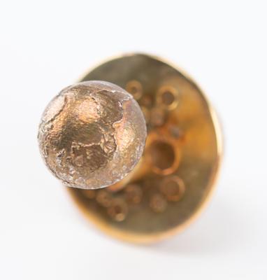 Lot #7183 Al Worden's 'Earth to the Moon' Cufflinks - Image 3