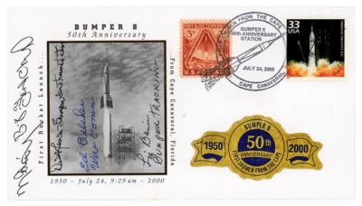 Lot #7339 Bumper 8 Launch Team Signed Cover