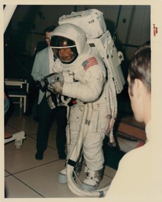 Lot #7113 Neil Armstrong Original 'Type 1' Photograph - Image 1