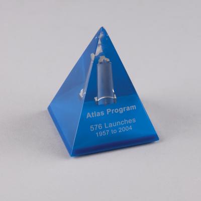 Lot #7336 Atlas II Turbine Blade Fragment - Image 1