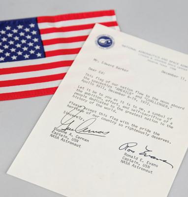 Lot #7205 Apollo 17 Lunar Surface Flown American