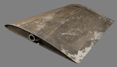 Lot #7395 Bell AH-1 Cobra Horizontal Stabilizer Tail - Image 1