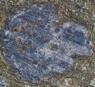 Lot #7393 NWA 8722 Meteorite Slice with CAl inclusions?the oldest solid matter in our Solar System - Image 4