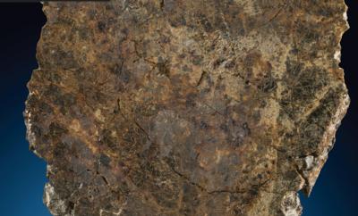 Lot #7392 NWA 2801 Meteorite Slice?from the Asteroid Vesta - Image 2