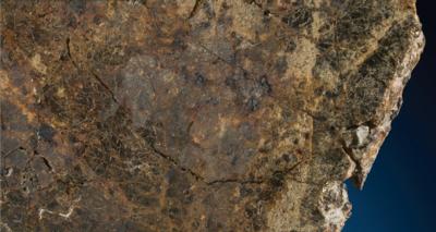 Lot #7392 NWA 2801 Meteorite Slice?from the Asteroid Vesta - Image 3